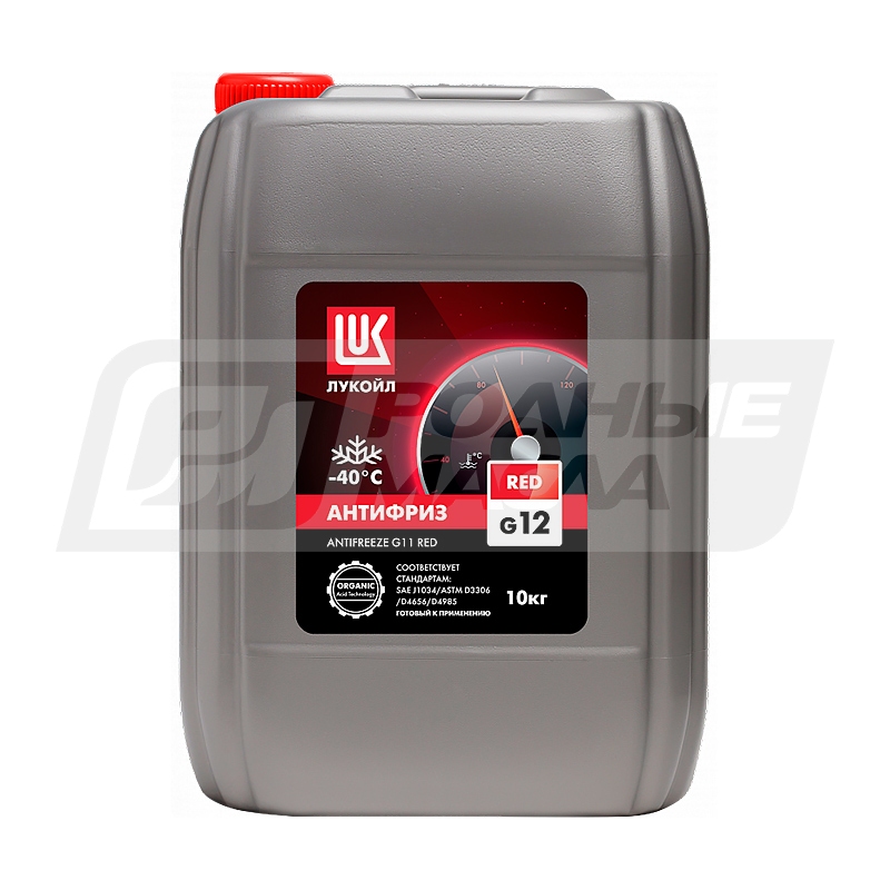 ЛУКОЙЛ G12 Red (Красный), 10кг 227390